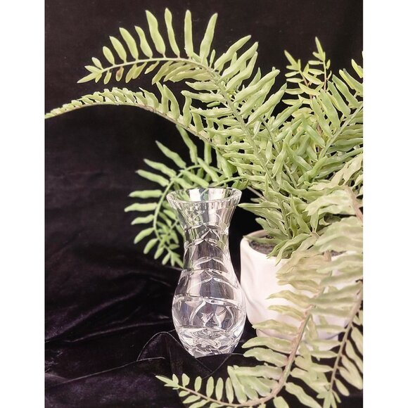 Vintage Irena Collection Lead Crystal Mini Vase by Miller Imports - Picture 15 of 16
